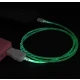 3G (81220) kabl USB A (muški) na lightning (muški) 1m zeleni