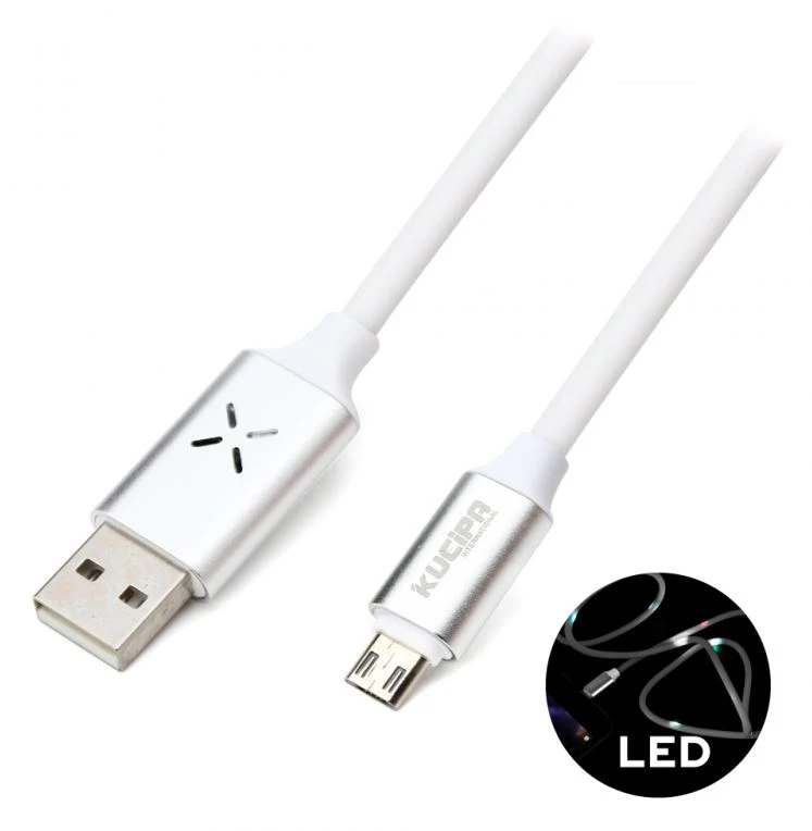 3G (81226) kabl USB A (muški) na micro USB (muški) 1m beli