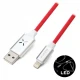 3G (81231) kabl USB A (muški) na lightning (muški) 1m crveni