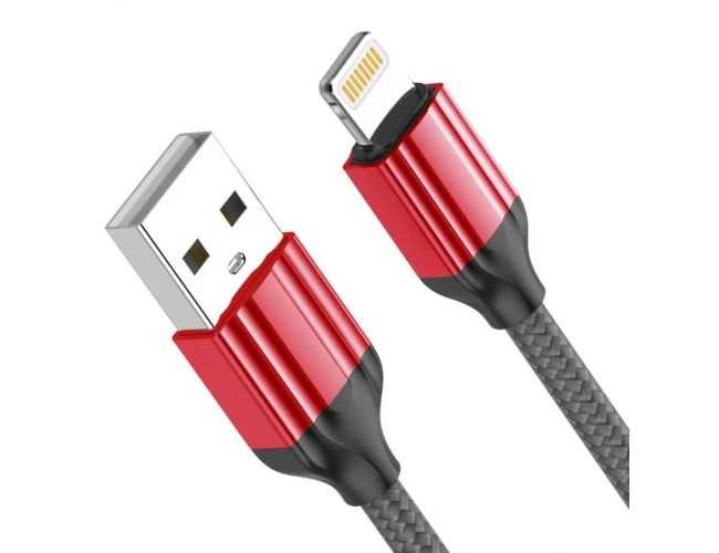 LDNIO (96531) kabl USB A (muški) na lighting (muški) 2.4A 2m crni