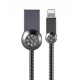Remax (59820) kabl USB A (muški) na lighting (muški) 1m crni