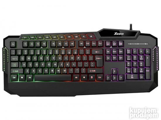 X-Wave XL 02 RGB gejmerska tastatura
