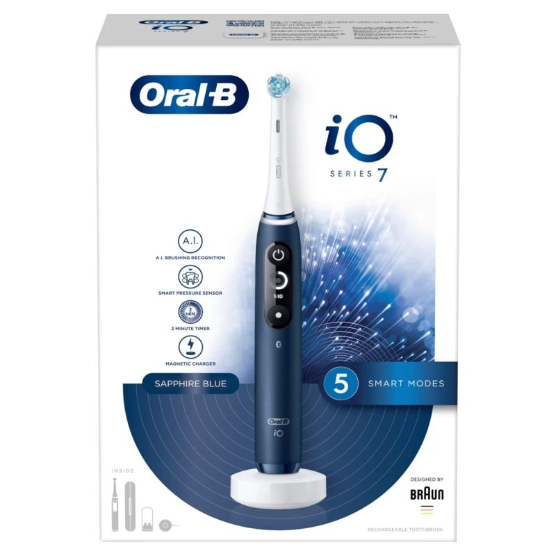 Oral-B iO Series 7 plava električna četkica za zube