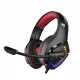Xtrike Me GH711 RGB gejmerske slušalice sa mikrofonom crno crvene