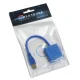 3G (51040) adapter USB 3.0 (muški) na VGA (ženski) plavi