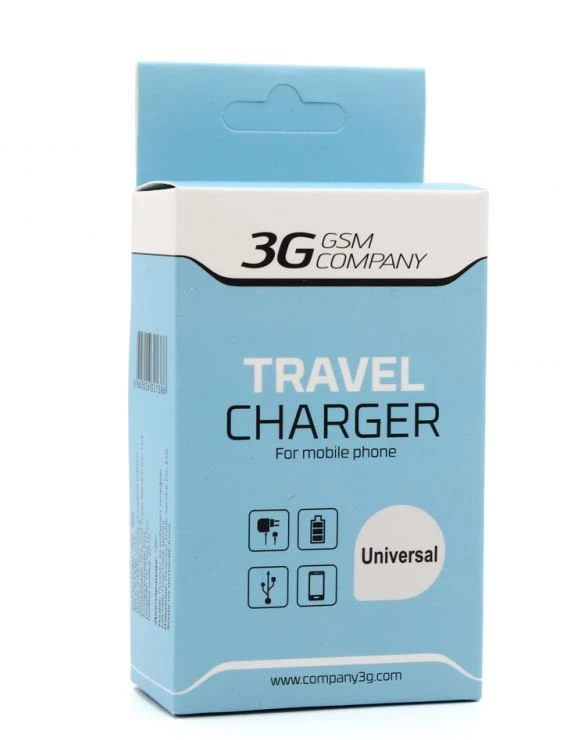 3G (11441) kućni punjač za Samsung I9100 1A micro USB crni