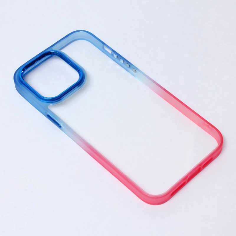 3G Colorful Acrylic plava zaštitna maska za mobilni iPhone 14 Plus 6.7