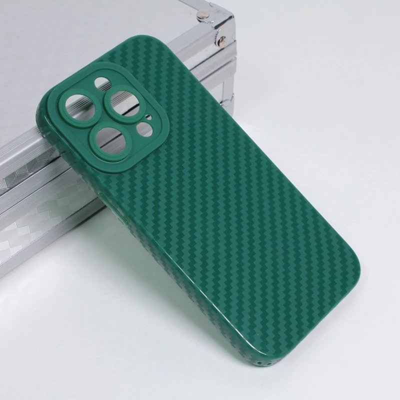 3G Silikon Line tamno zelena zaštitna maska za mobilni iPhone 14 Pro 6.1
