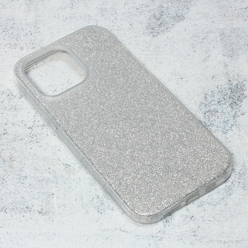 3G Crystal Dust srebrna zaštitna maska za mobilni iPhone 14 Pro 6.1