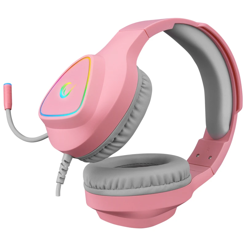 Rampage M7 MONCHER RGB 7.1 gejmerske slušalice roze