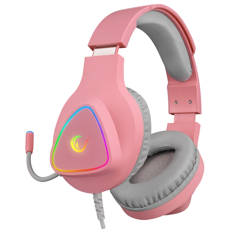 Rampage M7 MONCHER RGB 7.1 gejmerske slušalice roze