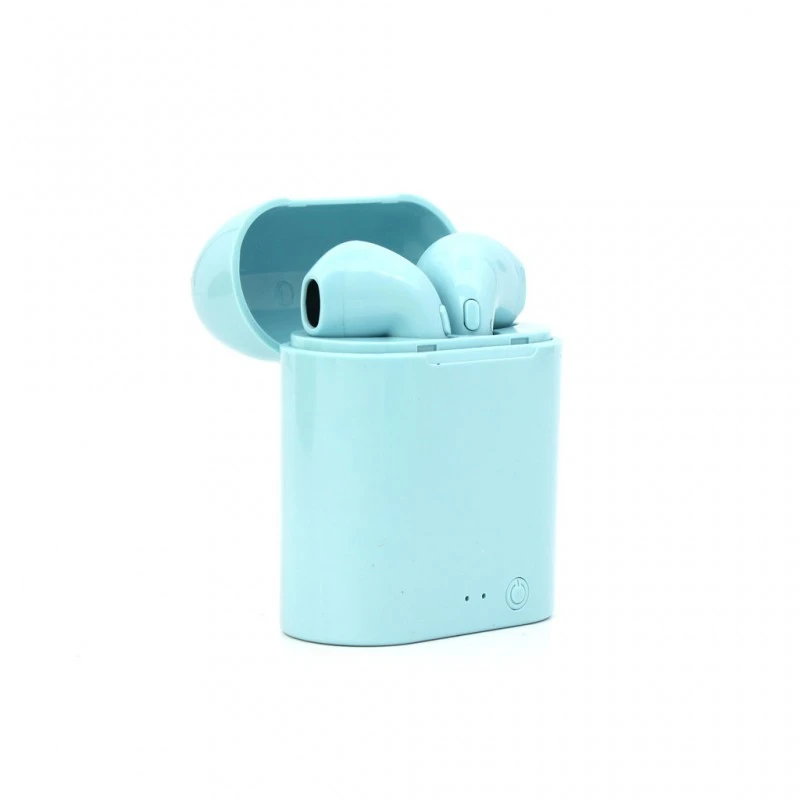 3G Airpods i7 mini svetlo plave bluetooth slušalice