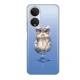 3G Silikonska Print Funny cat zaštitna maska za Honor X7