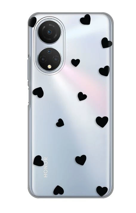 3G Silikonska Print Skin Hearts zaštitna maska za Honor X7 