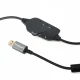 Lenovo H402-1 RGB gejemerske slušalice crne 