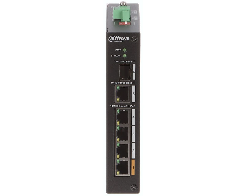 Dahua PFS3106-4ET-60-V2 switch 4-portni