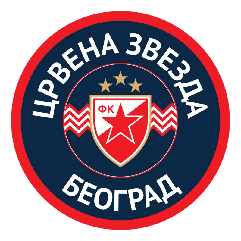 Spawn FK Crvena Zvezda podloga za stolicu mat crna