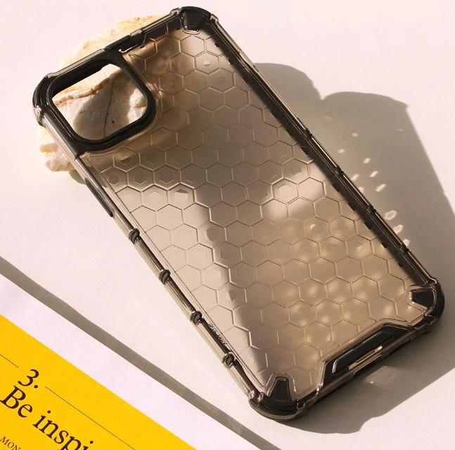 3G Honeycomb crna zaštitna maska za mobilni iPhone 14 Plus 6.7