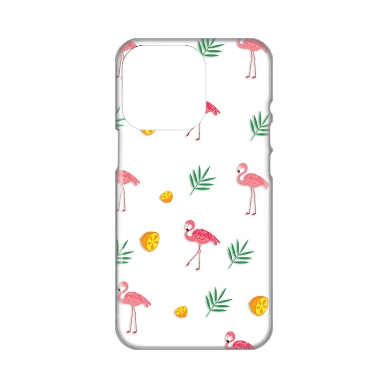 3G Print Skin Flamingos zaštitna maska za iPhone 14 Pro Max