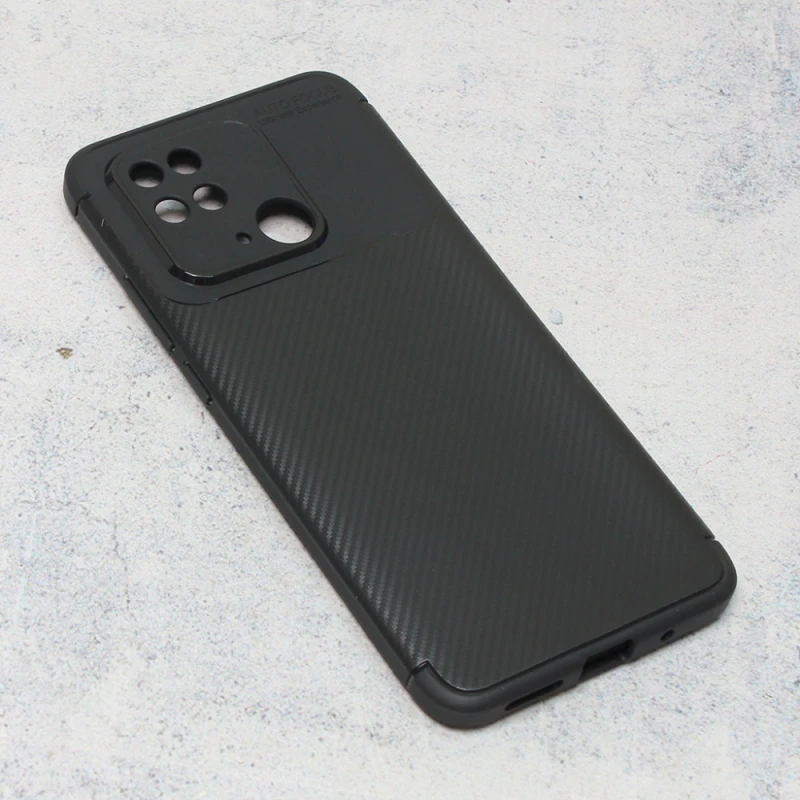 3G Defender Carbon crna zaštitna maska za Xiaomi Redmi 10C