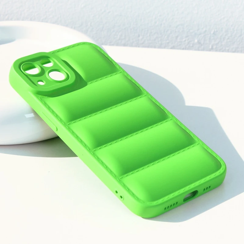 3G Feather TPU zelena zaštitna maska za telefon iPhone 14 6.1
