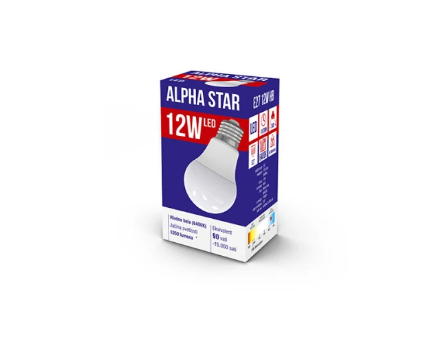Alpha Star LED sijalica (024458) E27 12W 6400K 1050 lumena