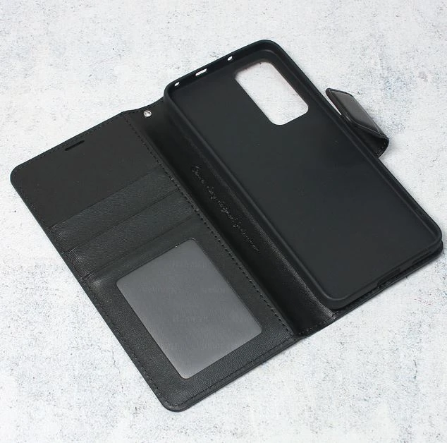 3G Hanman Canvas ORG crna preklopna futrola za Xiaomi 12 Lite