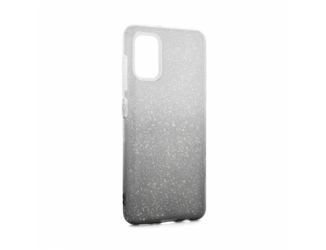 3G Double Crystal Dust crna srebrna zaštitna maska za mobilni Samsung A415F Galaxy A41 