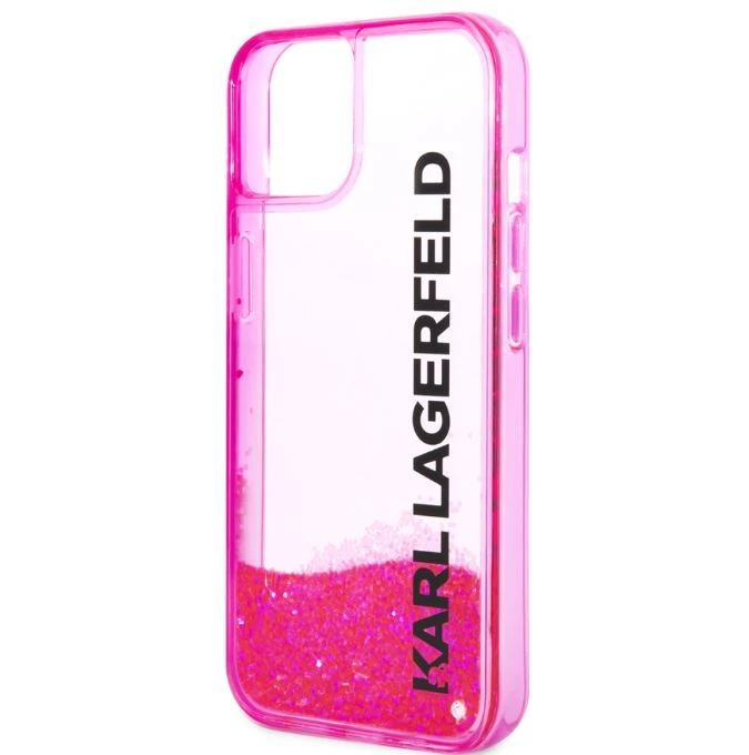 3G Karl Lagerfeld Hc Liquid Glitter Elong pink zaštitna maska iPhone 11 6.1