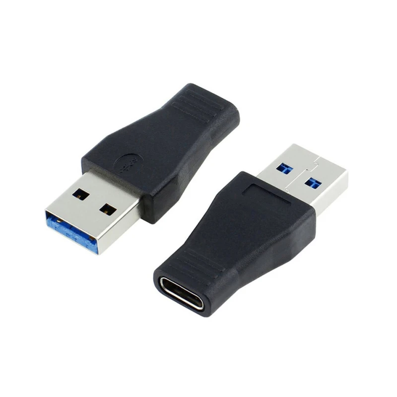 3G (201814) adapter USB 3.0 (muški) na tip C (ženski) crni 