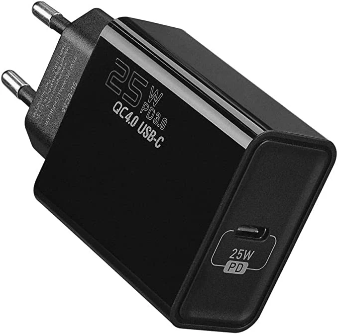 S-link SL-EC66 crni kucni punjac za telefon USB C 25W