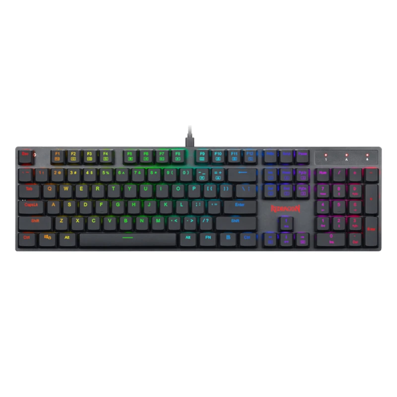 Redragon Apas K535 RGB mehanička gejmerska tastatura crna