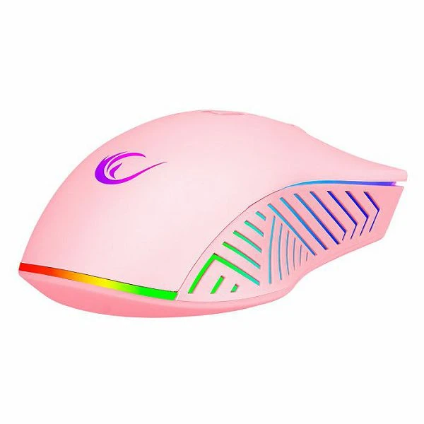 Rampage SMX-G68 SPEAR gejmerski optički miš 7200dpi pink