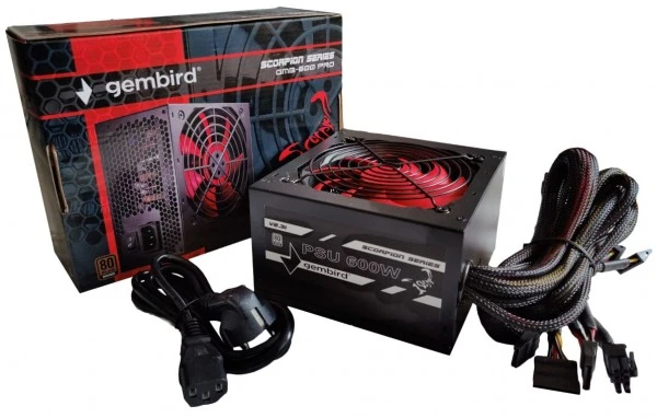 Gembird GMB-600-PRO napajanje 600W