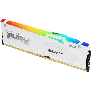 Kingston DDR5 16GB 5600MHz FURY Beast White RGB (KF556C40BWA-16) memorija za desktop 