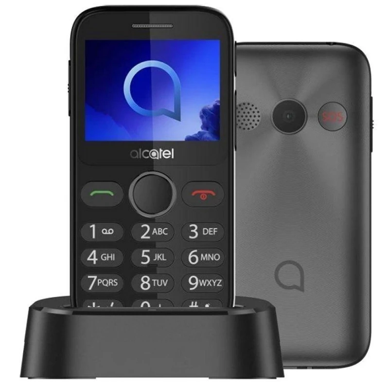 Alcatel 2020X crni mobilni 2.4" 16MB 16MB 0.3Mpx Single Sim