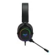 AULA F606 RGB gejmerske slušalice sa mikrofonom crne