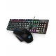 AULA T640 USB RGB gejmerski komplet tastatura+miš crni