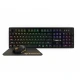 Gamdias Hermes P1B RGB komplet 3u1 tastatura+miš+podloga crni