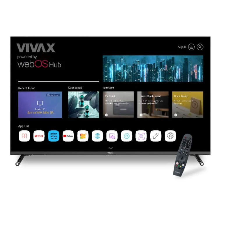Vivax  IMAGO 50S60WO Smart TV 50" 4K Ultra HD DVB-T2