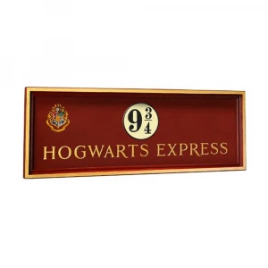 Noble Collection Harry Potter Hogwarts replika znaka 9 3/4
