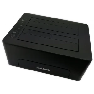 Maiwo (KON00332) dupla docking stanica za 2.5/3.5 SATA hard diskove USB 3.0 crni