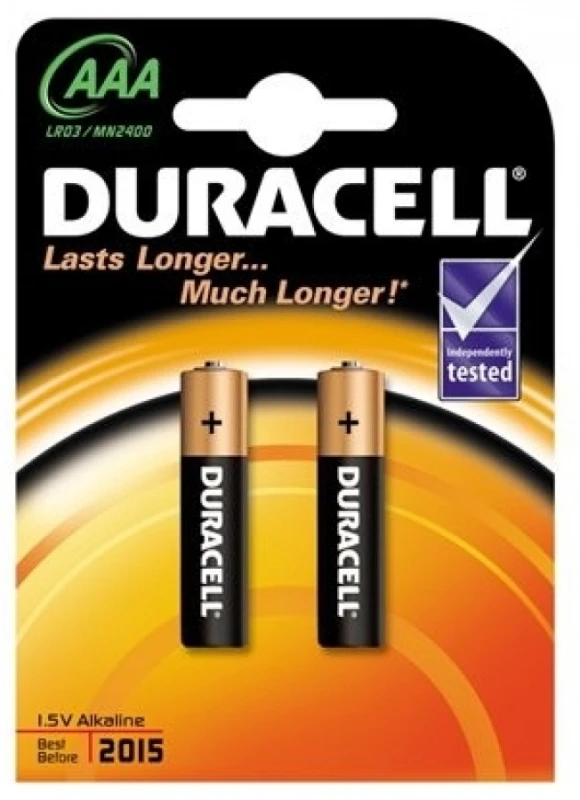 Duracell Basic 2 baterije AAA