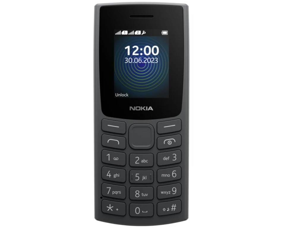 Nokia 105 (2023) crni mobilni 1.8" Dual Sim