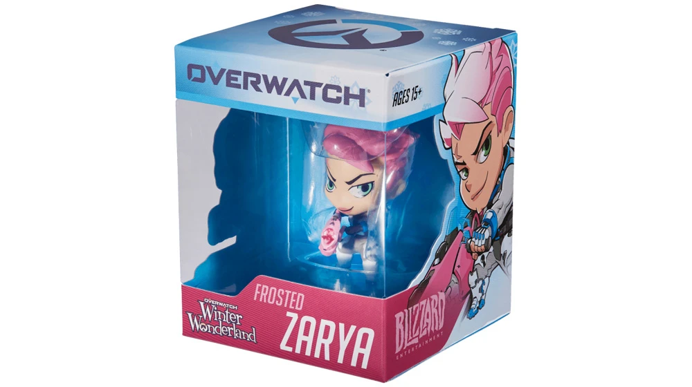 Activision Blizzard (032243) Cute But Deadly Holiday Frosted Zarya figurica