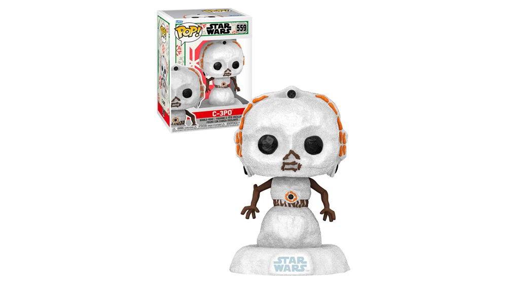Funko (050537) POP Star Wars Holiday C-3PO figurica