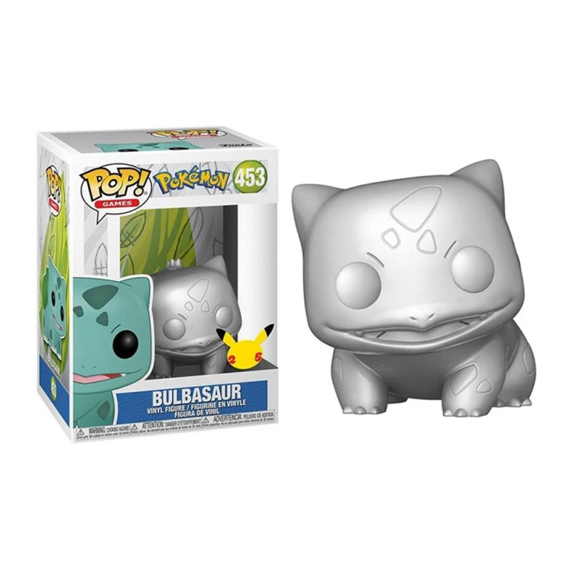Funko (046499) Pokemon POP Viny Bulbasaur Silver Metalic figurica