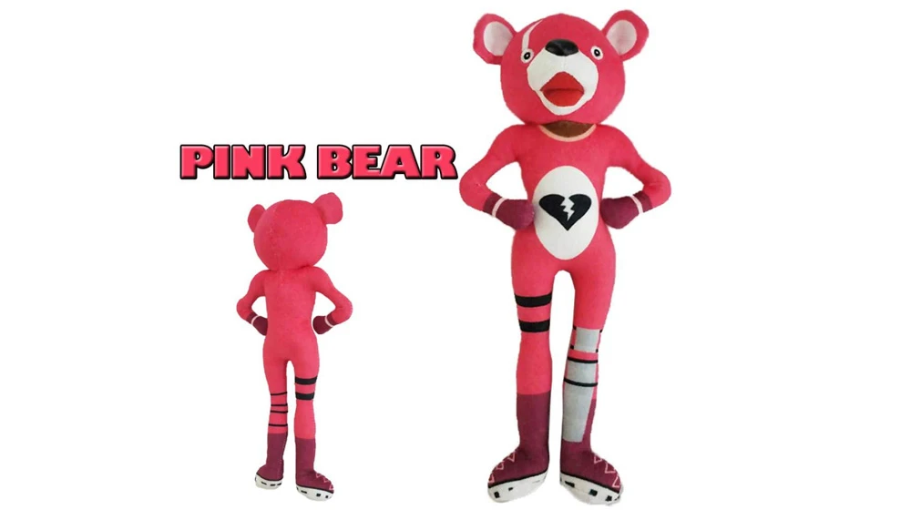 Comic and Online Games (032273) Fortnite Plush Pink Bear figurica