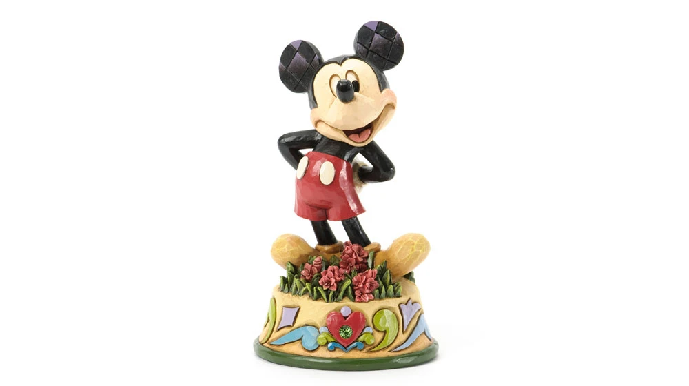 Jim Shore (022465) August Mickey Mouse figurica