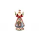 Jim Shore (031716) Wish You Merry Xmas Santa Hanging Ornament figurica